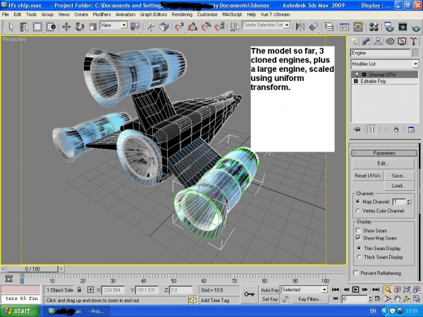 Creation of H.M.S. Bounty: Step 3